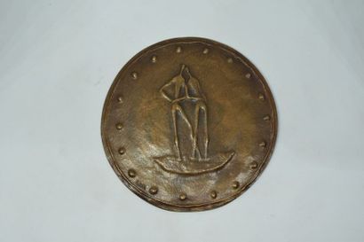 null [ ARTHUS BERTRAND ]

Médaille uniface en bronze représentant un couple se tenant...