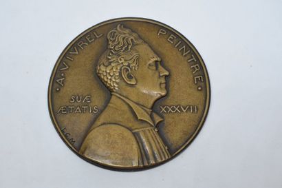 null [ ARTHUS BERTRAND ]

Médaille uniface en bronze à patine brune représentant...