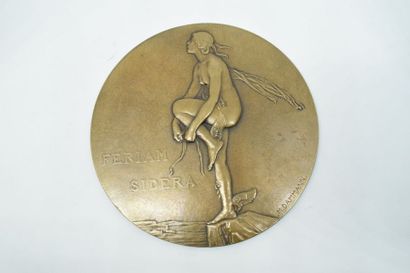 null Médaille uniface en bronze par Dammann (P.-M.)

L'Aviation, 1920 Paris

A/FERIAM/...