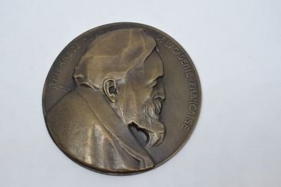 null [ ARTHUS BERTRAND ]

Médaille en bronze à patine brune commémorant l'académicien...
