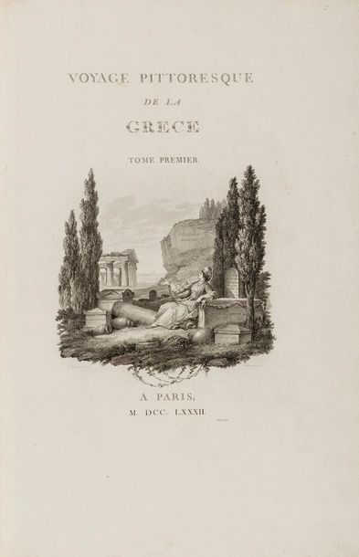 null CHOISEUL-GOUFFIER (comte de). Voyage pittoresque de la Grèce. Paris, 1782-1822....