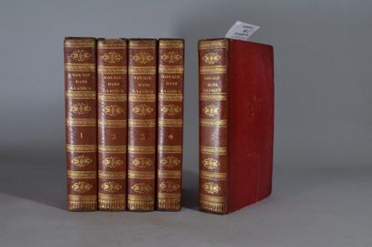 null POUQUEVILLE. Voyage dans la Grèce [...]. Paris, Firmin Didot, 1820-1821. 5 volumes...