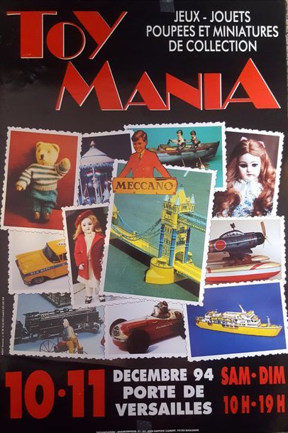 null [ Jouet ] [ Père Noël ]

Ensemble de quatres affiches : Toy Mania 1994, musée...