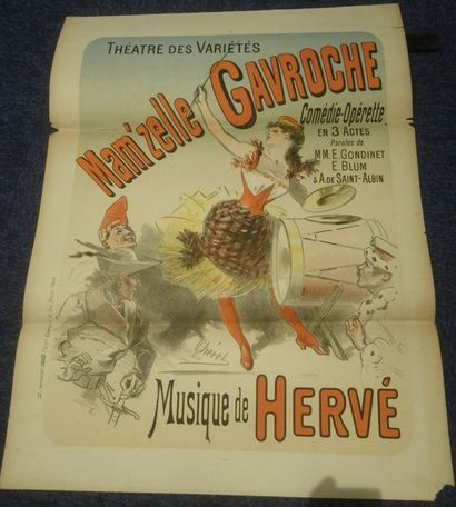 null Jules CHERET (1836-1932)

Mam'zelle Gavroche. Comédie-Opérette en trois actes...