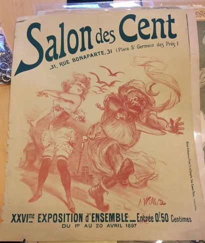 null MAÎTRES DE L'AFFICHE - SALON DES 100 - 26ème Exposition

d'après Adolphe WILLETTE,...