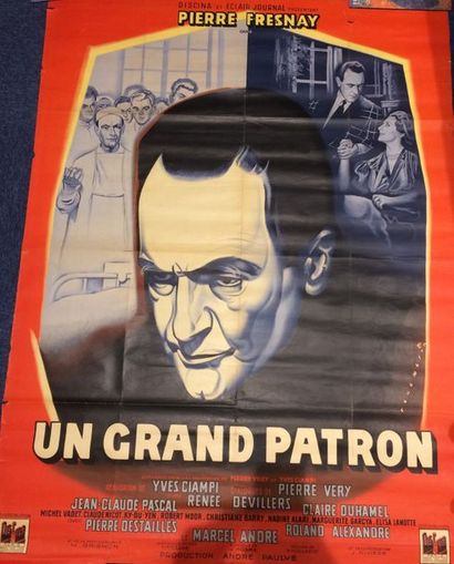 null UN GRAND PATRON d'après René Péron (1904-1972)

Avec Pierre Fresnay, distribution...