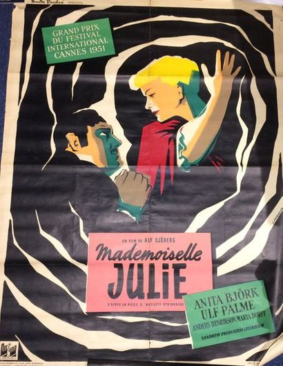null MADEMOISELLE JULIE d'après Jean Jacquelin (1905-1989)

Avec Anita Björk, Ulf...