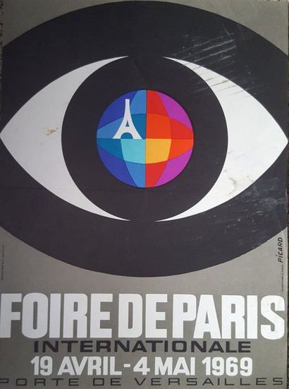 null PICARD ( XX )

Foire de Paris internationale 19 avril-4 mai 1969 d'après Picard....