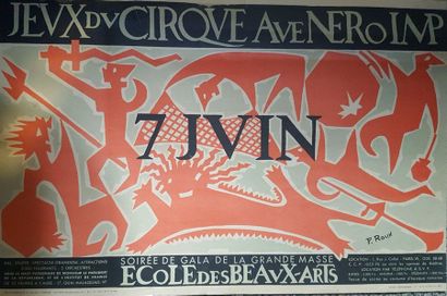 null [ Beaux-Arts ] [ Roux ]

Ensemble de deux affiches : 

Jeux du cirque ave neroimp...