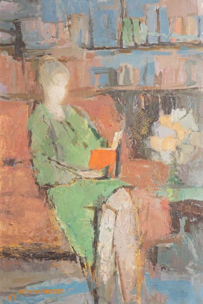null ERNEST-KOSMOWSKI Edmond, 1900-1985

Femme lisant, 1963

huile sur isorel (quelques...