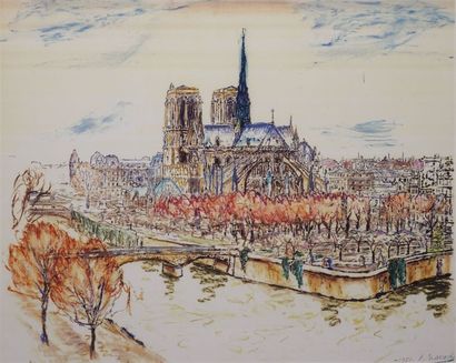 NAKACHE Armand, 1894-1976 
Notre-Dame de...