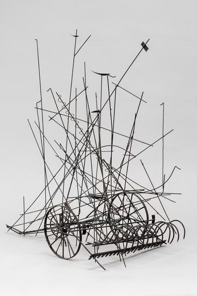 null CARZOU Jean, 1907-2000

Machine armée

sculpture en tiges de métal soudées et...