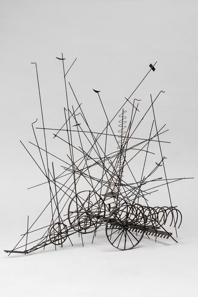 null CARZOU Jean, 1907-2000

Machine armée

sculpture en tiges de métal soudées et...