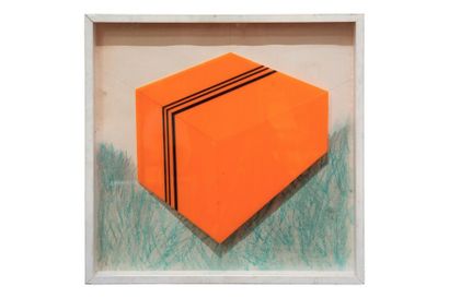 null FARHI Jean-Claude, 1940-2012

Cube orange, 1974

technique mixte avec plastique,...