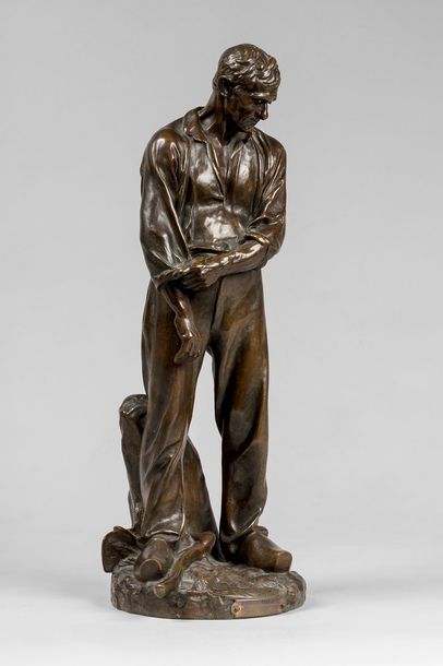 null DALOU Aimé Jules, 1838-1902

Le paysan

bronze à patine brune nuancée, Susse...