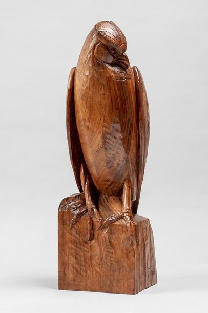 null BIGOT Raymond, 1872-1953

Rapace, 1946

sculpture en bois naturel, taille directe

sur...