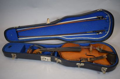 null Joli violon demi, 312 mm, belle fournitures. Circa 1900/ 1920. BE. On joint...