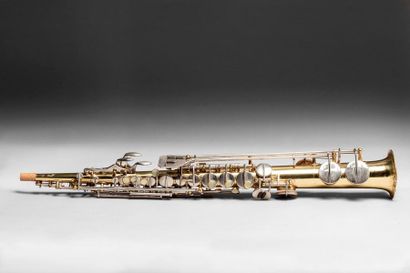 null Beau saxophone soprano Couesnon N° 17039 