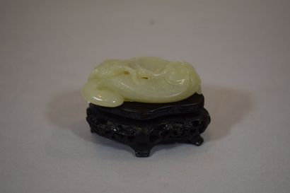 Chine, fin XIXe siècle

Pendentif en jade...