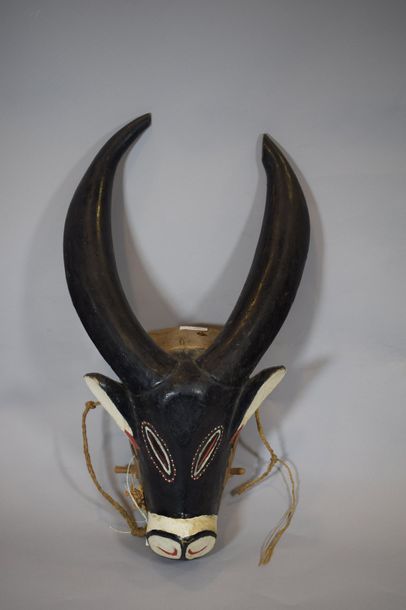 null Masque à décor de buffle Gouro, Côte d'Ivoire 

Peintures européennes noires,...