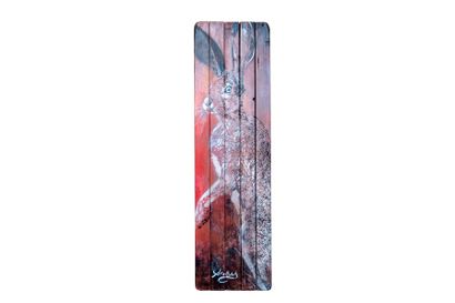 Adey Adey
Half Swing
Pochoir et acrylique aérosol sur bois
77 x 22 cm
2017