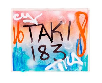 Taki 183 et Tracy 168 Taki 183 et Tracy 168
Sans Titre
Technique mixte sur toile
40...