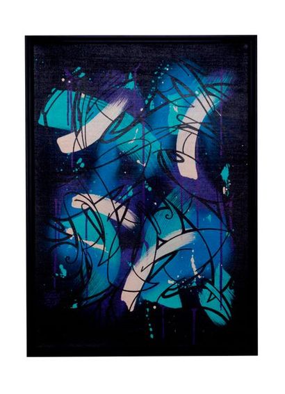 Cren Cren
Black Pearl
Technique mixte sur toile
50 x 70 cm
2015
