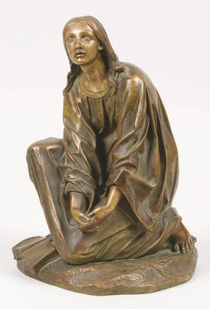 Jean- François -Théodore GECHTER (Paris 1796 - 1844) Marie-Madeleine en méditation...