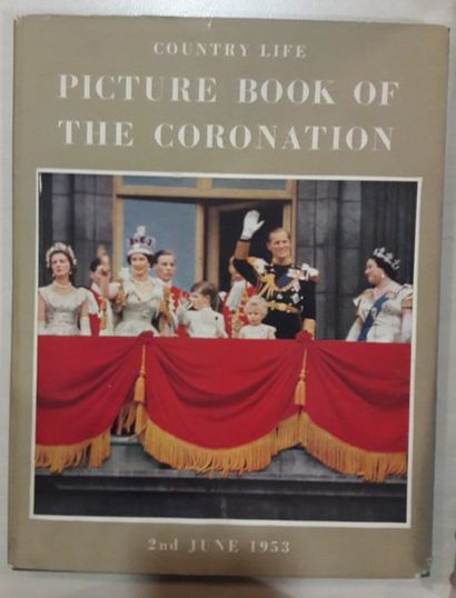 null Lot de documentation comprenant 

Picture book of the Coronation 2 juin 1953...