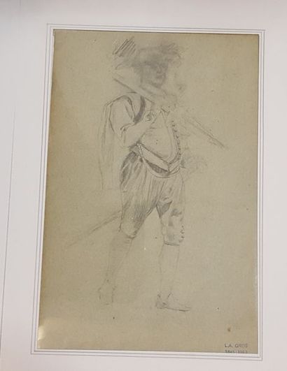 null GROS Lucien-Alphonse, 1845-1913

Soldats fantassins

Crayon, 25x16 cm, cachet...