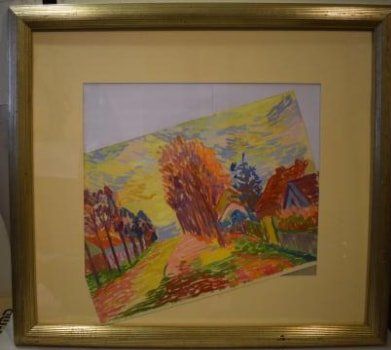 null MENDJISKY Serge, né en 1929

Paysage, 

gouache 

38.5 x 55 cm à vue 