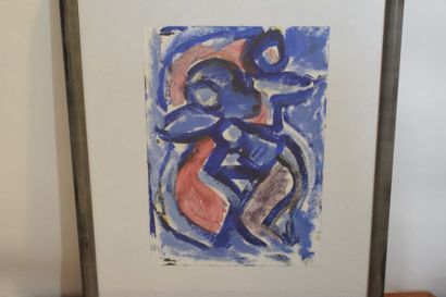 null NEMETH Miklós (1934-2012) 

composition 

aquarelle et gouache sur papier signé...