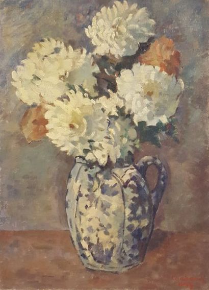 null CHABOUDE Jean (1927-1987)

Bouquet, 1947 

Huile sur toile signée et datée en...