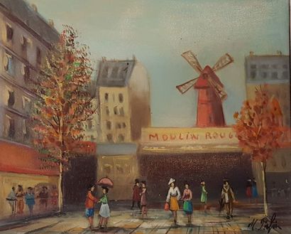 null PABOIS Michel (né en 1939)

Le Moulins rouge - Boulevard de la Madeleine - Vue...