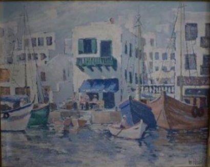 null REYNOLDS BURR Lee (né en 1936)

Le port

Huile sur toile signée en bas à droite

100...