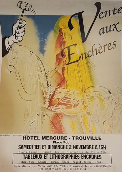 null Lot d'affiches d'exposition et divers :

- André Masson au Grand Palais, du...