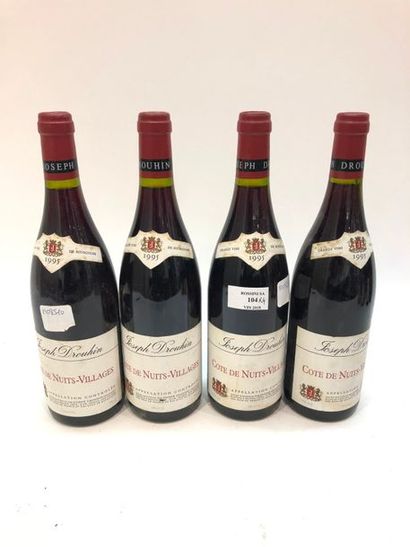 null 4 bouteilles CÔTES DE NUITS J. Drouhin 1995	

