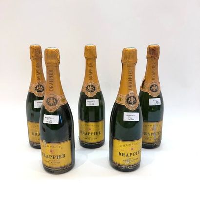 6 bouteilles CHAMPAGNE Drappier 1990 (ea)...
