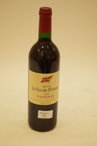null 1 bouteille CH. LA FLEUR-PÉTRUS, Pomerol 1998 (els)	

