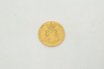 null 1 pièce en or d'un souverain Georges IV. (1826). 

TB à TTB. 

Poids : 7.83...