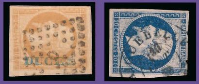 FRANCE Bel ensemble de timbres classiques sur lettres et détachés, pièces sélectionnées...