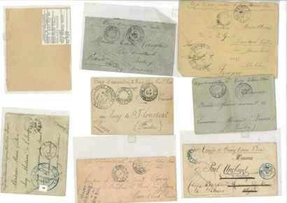 null 1Er corps expéditionnaire de KOUANG TCHEOU WAN ensemble de 21 plis dont Poste...
