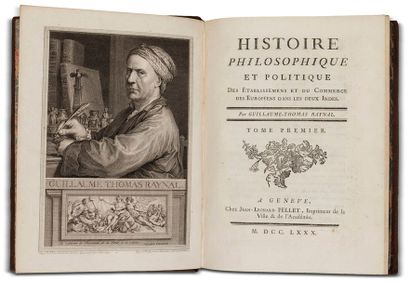 null RAYNAL (Guillaume-Thomas). Histoire philosophique et politique des établissements...