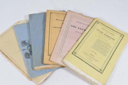 null SUCRE. — Ensemble 7 brochures de 1831-1833.



— CLERC (J.). Observations sur...