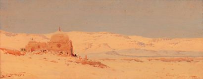 null LAMPLOUGH Augustus Osborne, 1877-1930

Mausolée dans le désert, Silwa, Nubie

aquarelle...