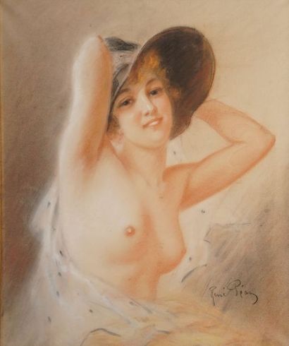 null PEAN René, 1875-1945

Jeune femme au chapeau

pastel sur papier

signé en bas...