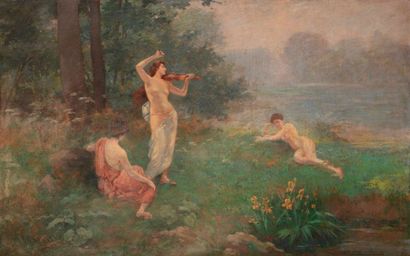 null RENOUX Ernest Jules, 1863-1932

Concert champêtre

huile sur toile rentoilée...