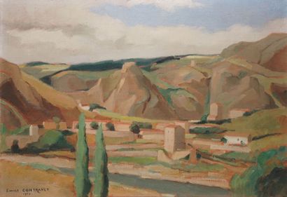 null CONTRAULT Émile, mort en 1945

Paysage du Midi, 1939

huile sur toile

signée...