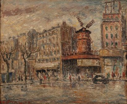null LAVAL Fernand, 1886-1966

Le Moulin Rouge

huile sur toile (restaurations et...