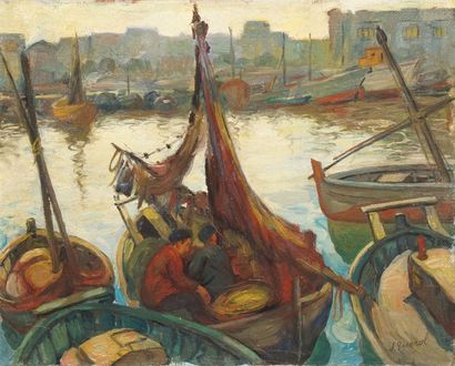 null QUEROL Leroy Jaime, 1890-1967

Port de pêche

huile sur toile

signée en bas...